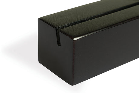 Detailed view of Ashley Luxe StoreDisplay multi sign holder hardware A