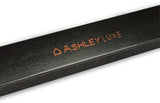 Detailed view of Ashley Luxe StoreDisplay multi sign holder hardware D