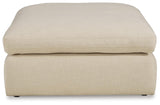 Elyza Linen 5-Piece Sectional with Ottoman - image 5