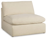Detail angle of Elyza Linen upholstery