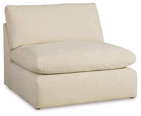 Detail angle of Elyza Linen upholstery