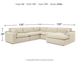 Close detail focus on sofa corner and stitching