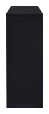 Prescott bar unit side angle showing glossy black finish