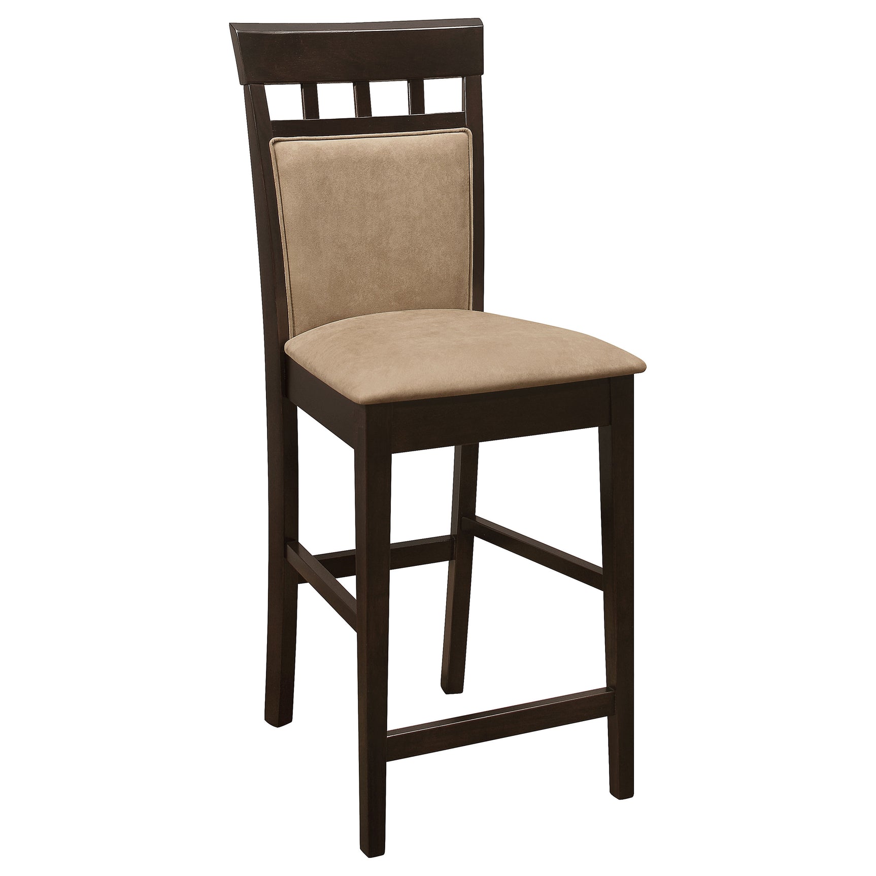 Main view of Gabriel Cappuccino square dining set with 8 chairs