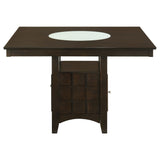 Main view of Gabriel Cappuccino dining table and chairs