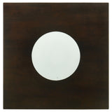 Side view of Gabriel Cappuccino dining table