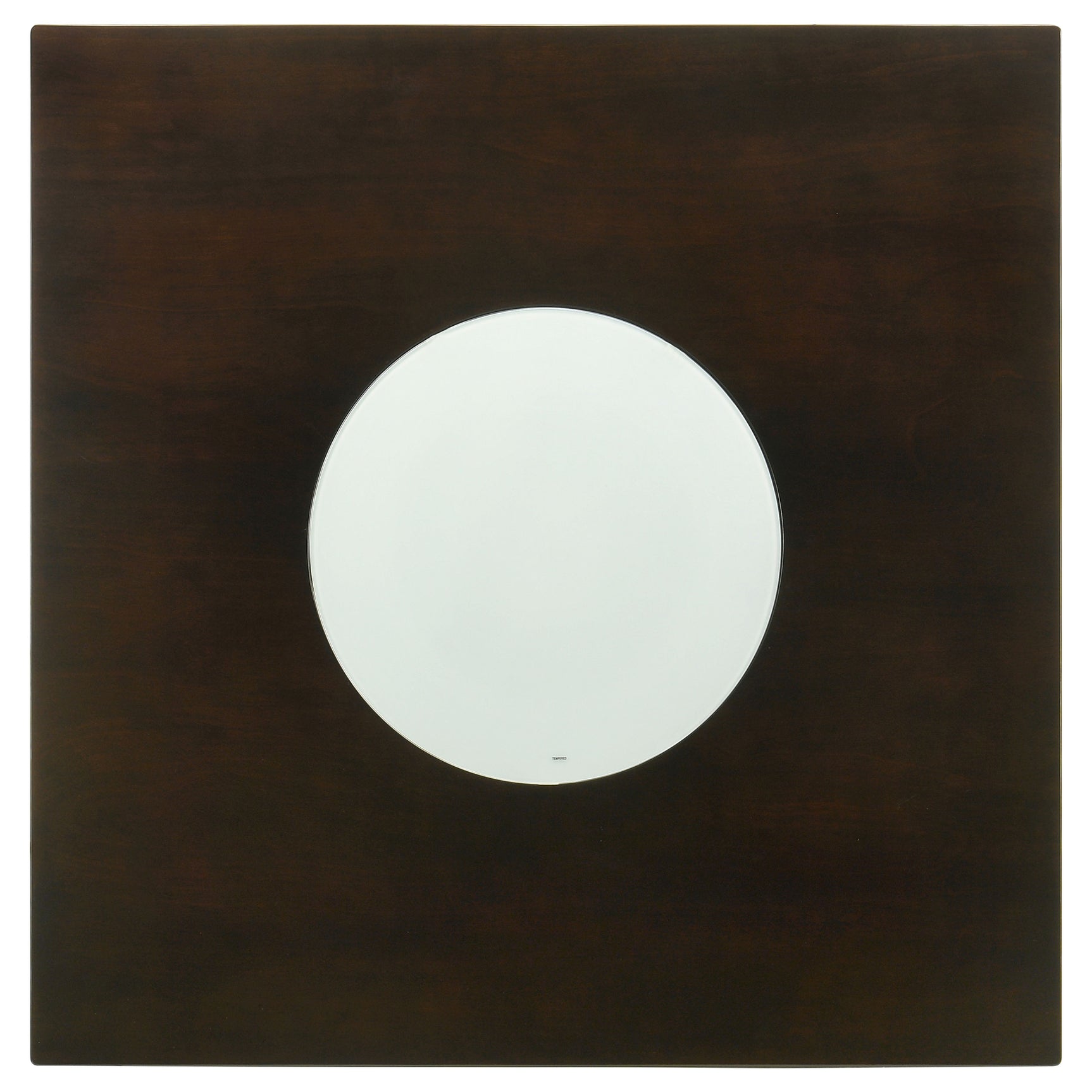 Side view of Gabriel Cappuccino dining table