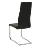 Montclair dining chairs set angled side view