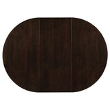 Main view of Gabriel Cappuccino dining table and chairs