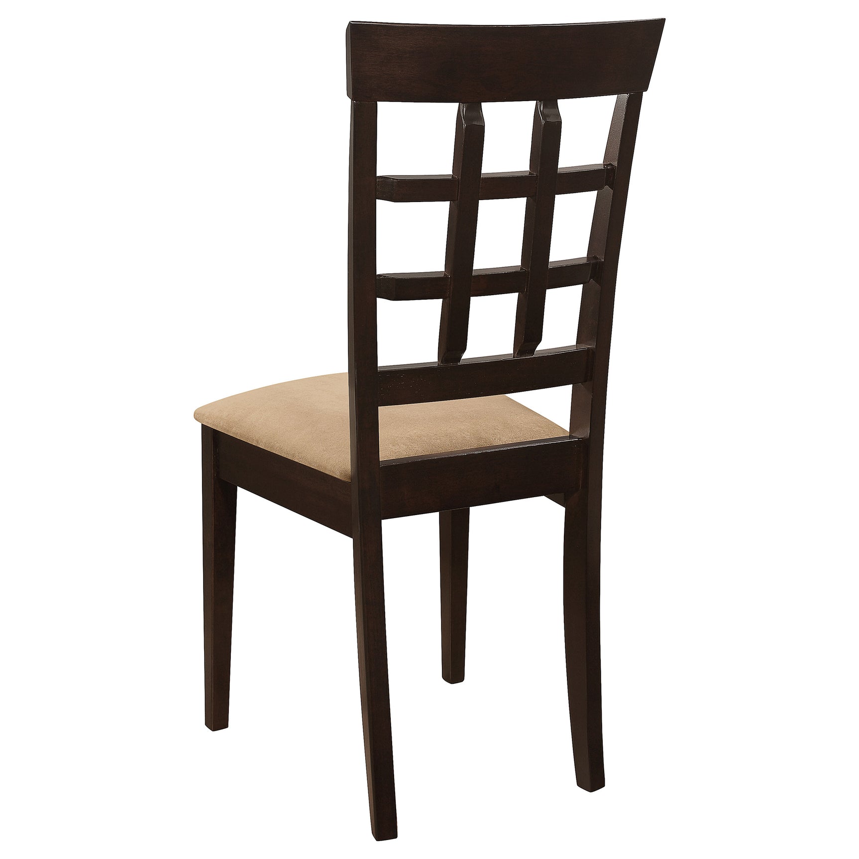 Main view of dining set with extension leaf