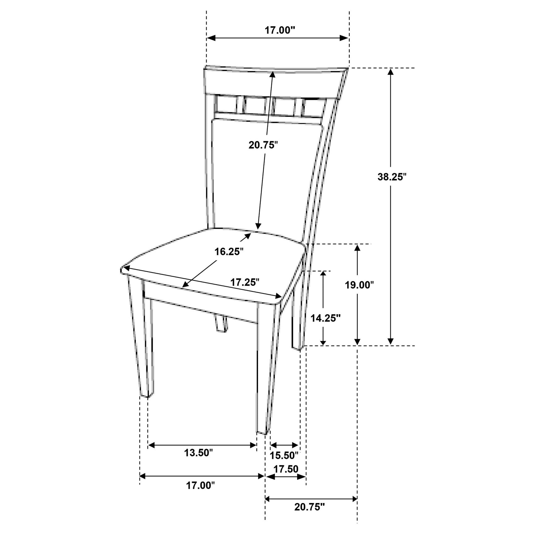 Detail shot of chair upholstery and table edge