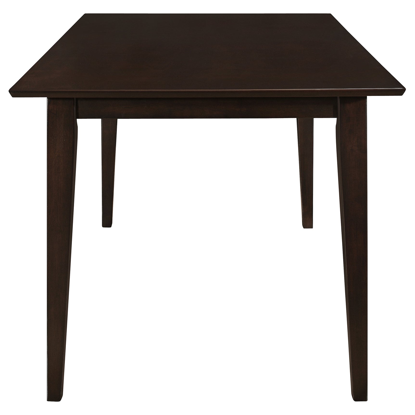 Side chairs of Gabriel Cappuccino dining set in cappuccino finish