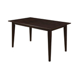 Rear view of Gabriel Upholstered Counter Height Stool showing frame