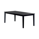 Detailed look at table leg and base