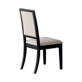 Table shown in modern dining room setting