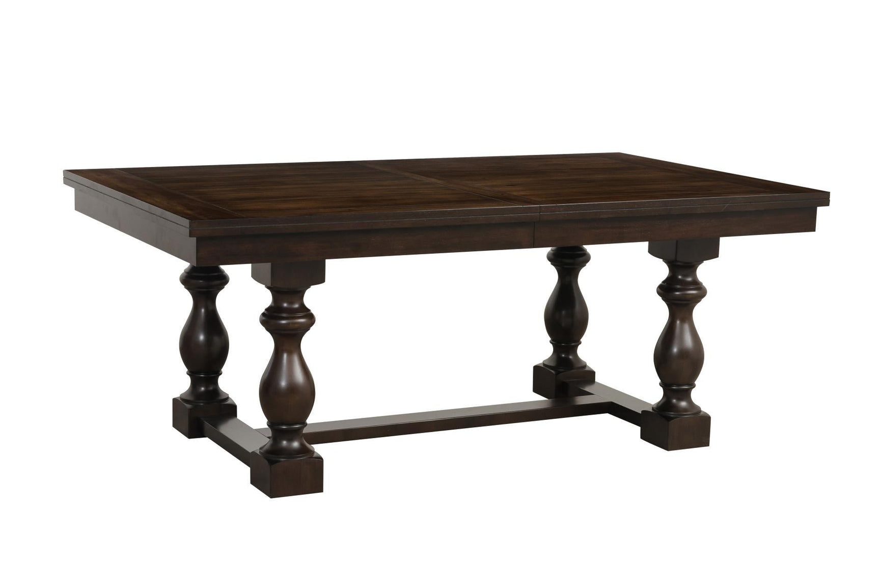 detail view of Yates Neutral Fabric Rectangular Dining Room Set dining room furniture