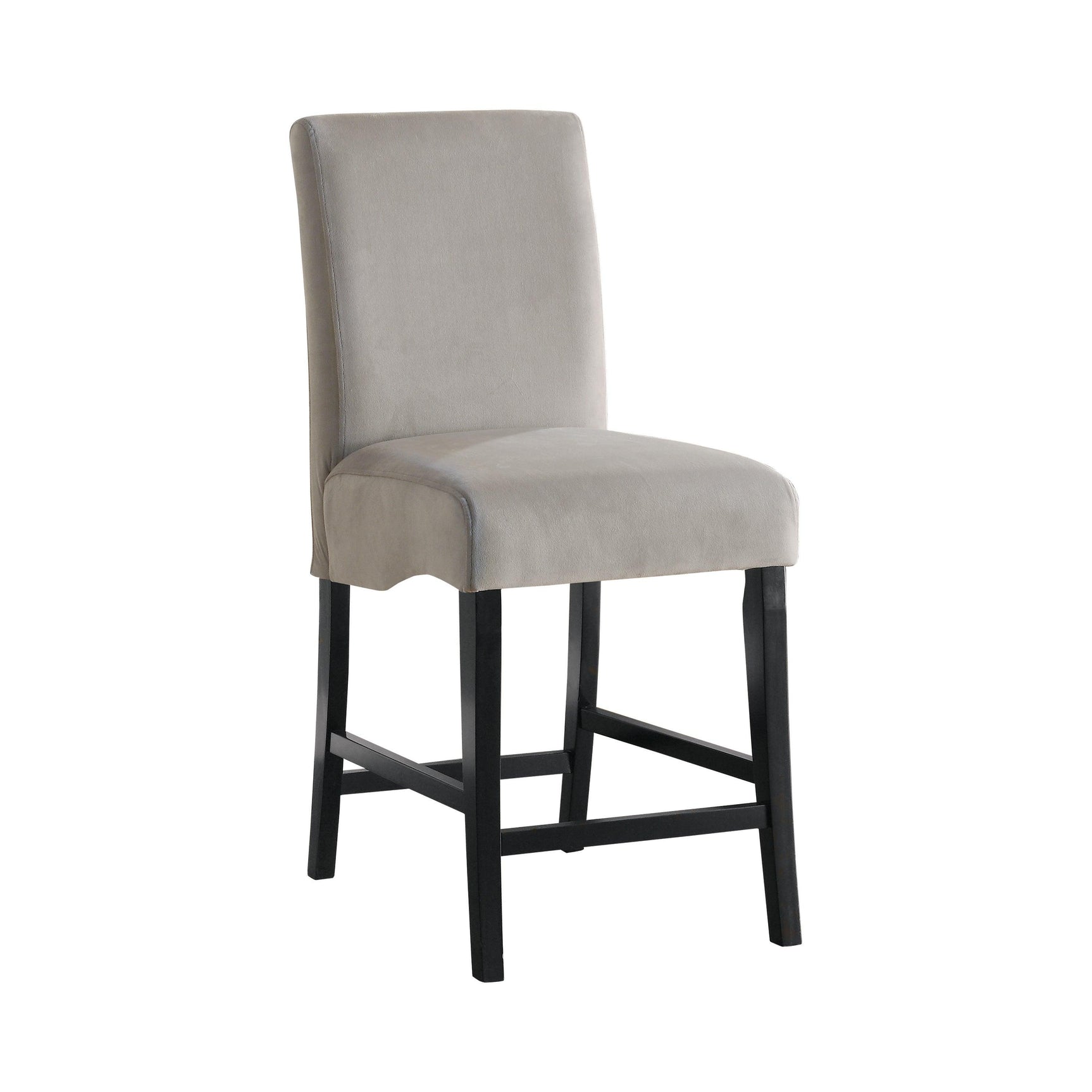 Stanton Black Square Counter Height Table full view in room setting