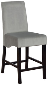 Detail close-up of Stanton table and chairs
