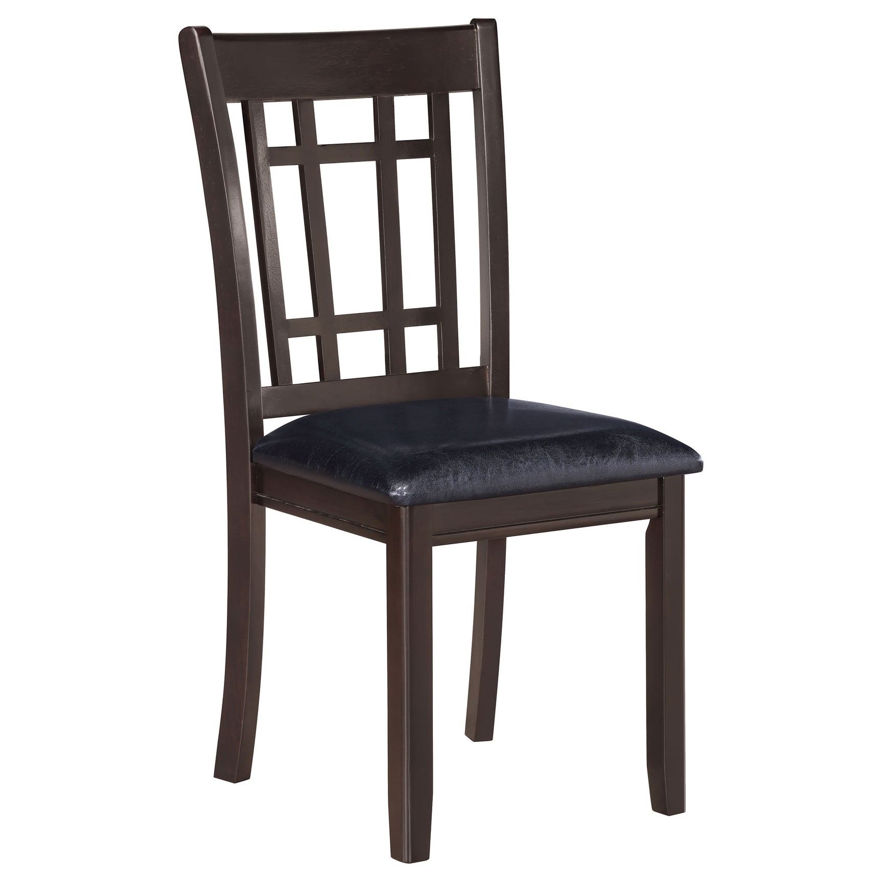 Lavon Espresso Oval Extension Leaf Dining Room Set detail view