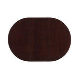Close-up of Lavon Dining Table storage drawers and wood with metal gear glides