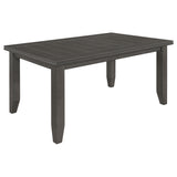 Side view of Dalila Dining Room Set with chairs