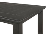 Dining table rectangular surface detail
