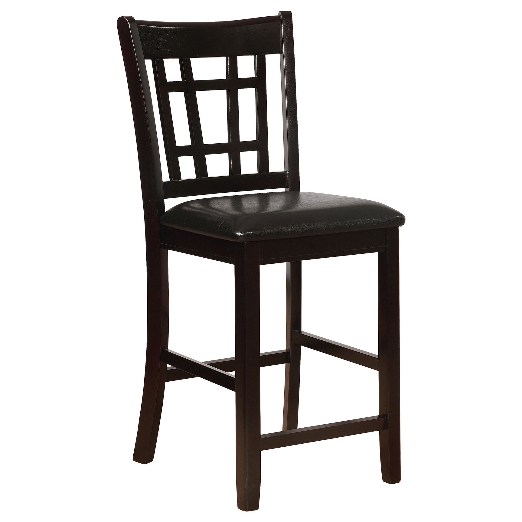 Lavon Espresso Oval Counter Height Dining Set another main view