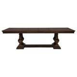 Dentil trim on Ridgewell dining table