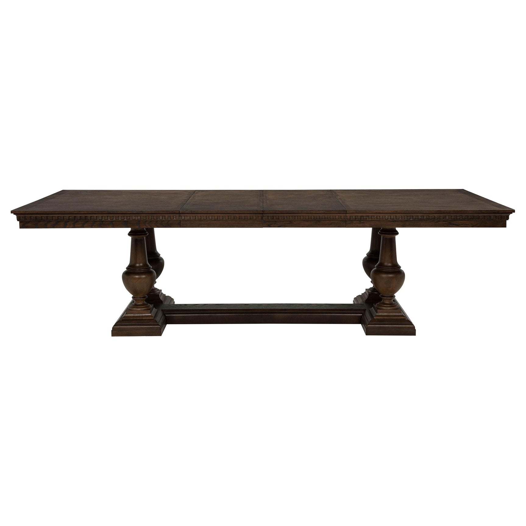 Dentil trim on Ridgewell dining table