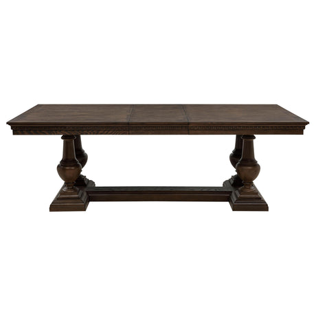 Table top edge profile showing true square edge