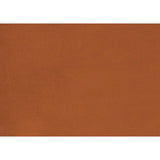 Urielle Orange Velvet Upholstered Accent Chair, styled in living room setting