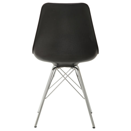 Detailed view showing chair design
