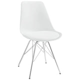 Alternate main view of Lowry White Round Dining Set