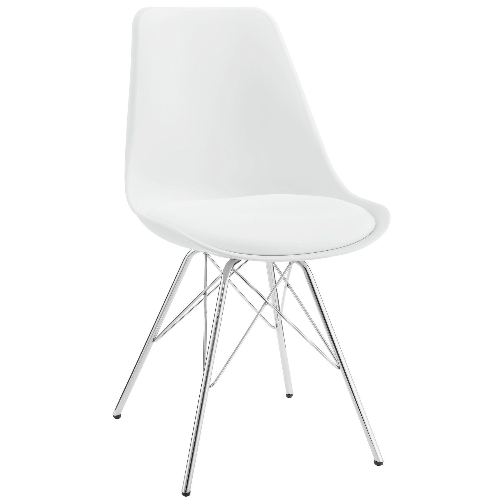 Alternate main view of Lowry White Round Dining Set