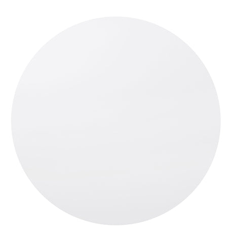 Room shot featuring Lowry White Round Dining Set