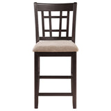 Lavon Chestnut dining set arrangement