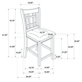 Detail of chair seat and backrest