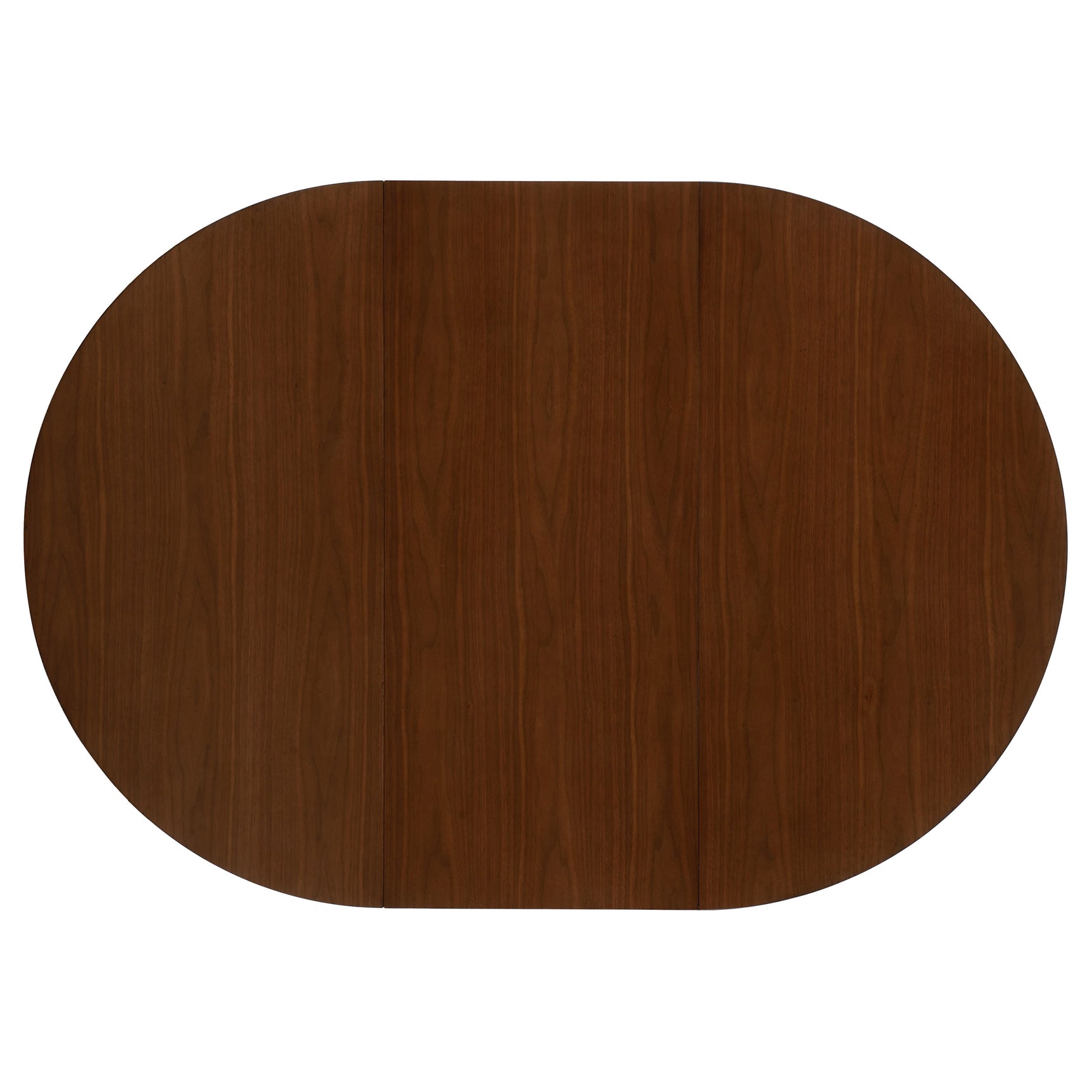 detail view of Jedda Dark Walnut Oval Dining Room Set dining room furniture