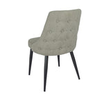 Set of 2 Cosmo side chairs at dining table