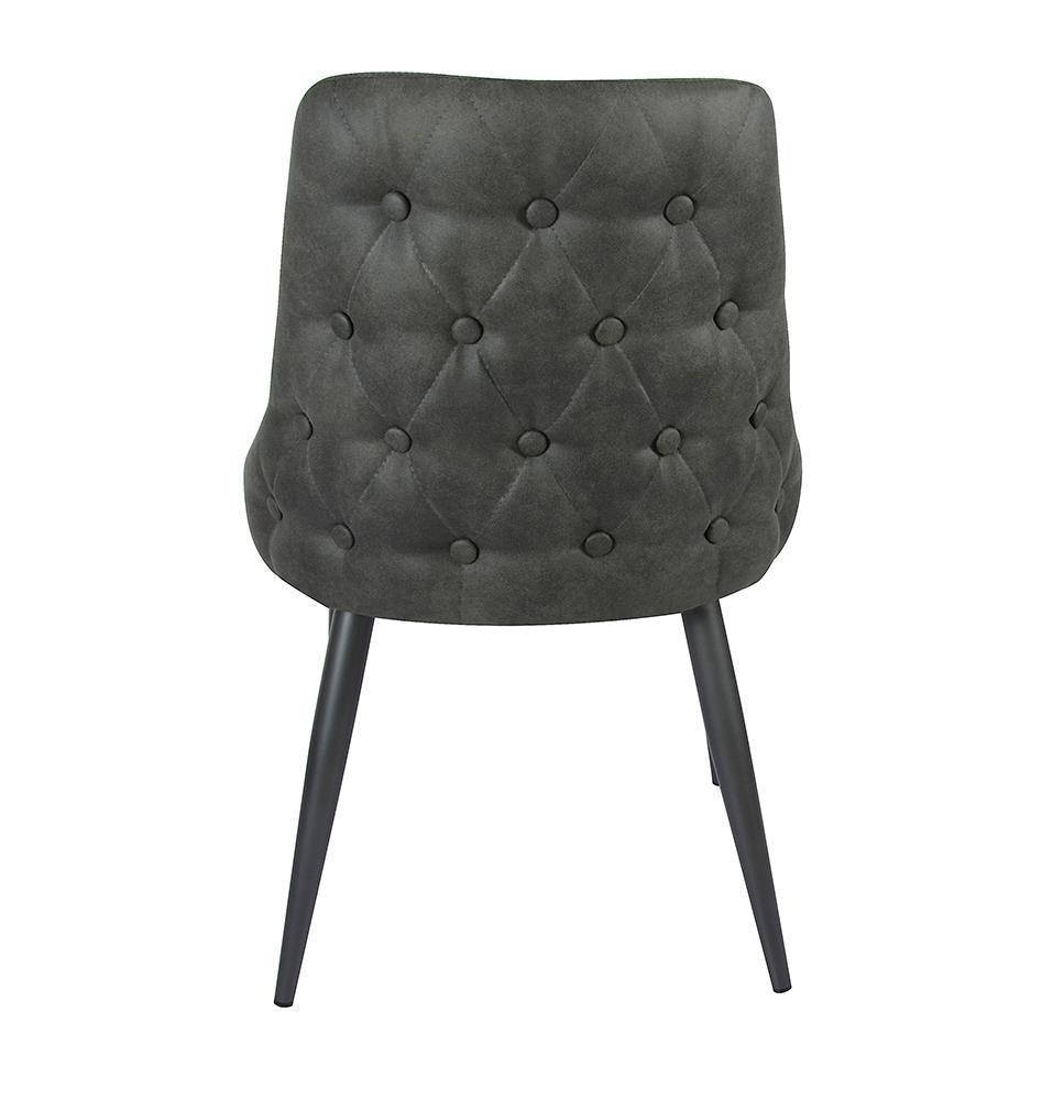 Close-up of Cosmo chair seat cushion and upholstery texture