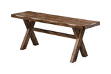 Detailed shot of Alston table wood knots and finish