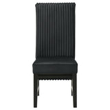 Barrand chair backrest and frame detail