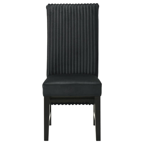 Barrand chair backrest and frame detail