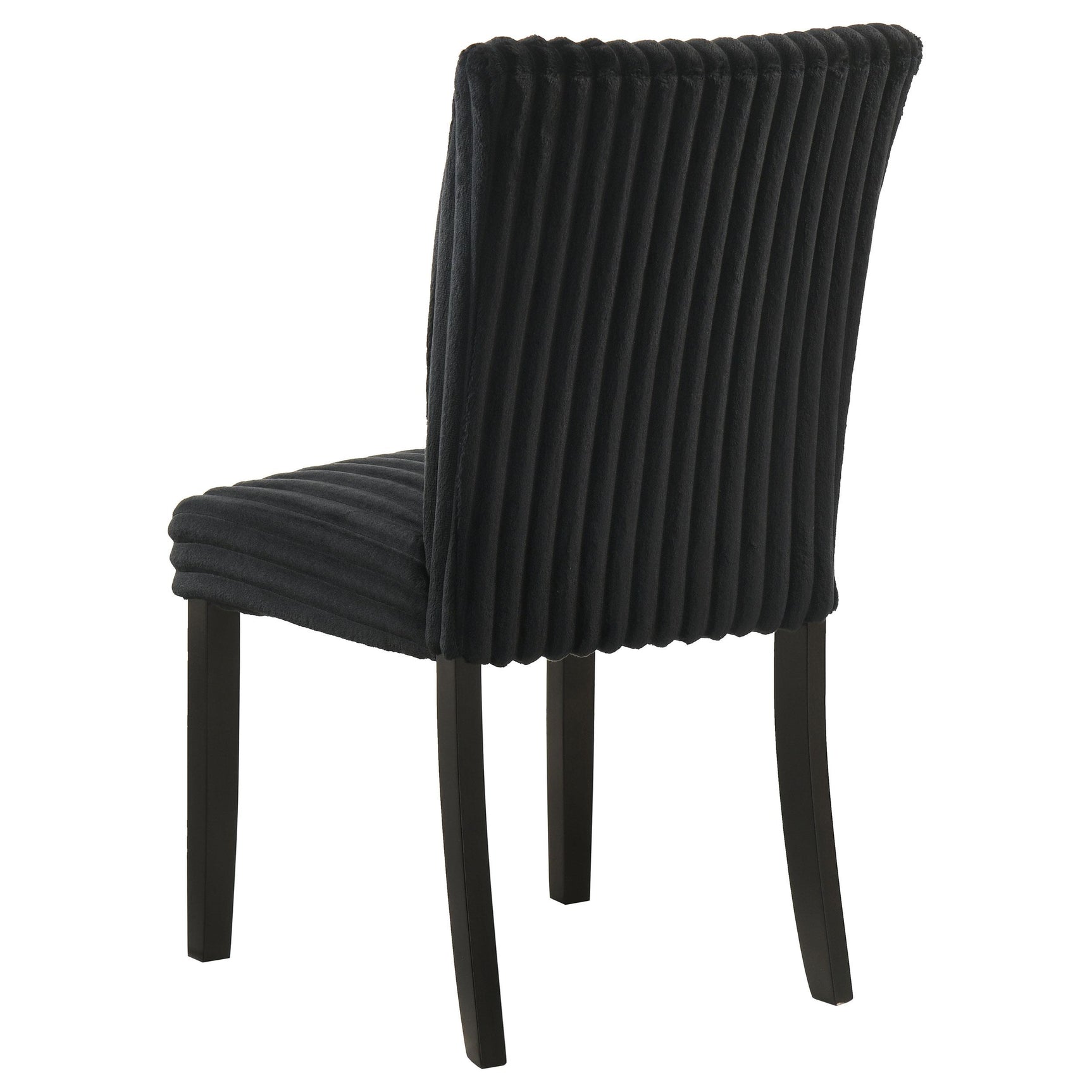 Dermott dining side chair viewed from above showing seat cushion