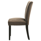 Seat and back cushioning of Dermott Upholstered Parson Dining Side Chair