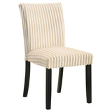 Chair back showing Parson style
