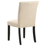 Chair cushion and frame detail