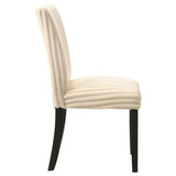 Chair leg and floor angle