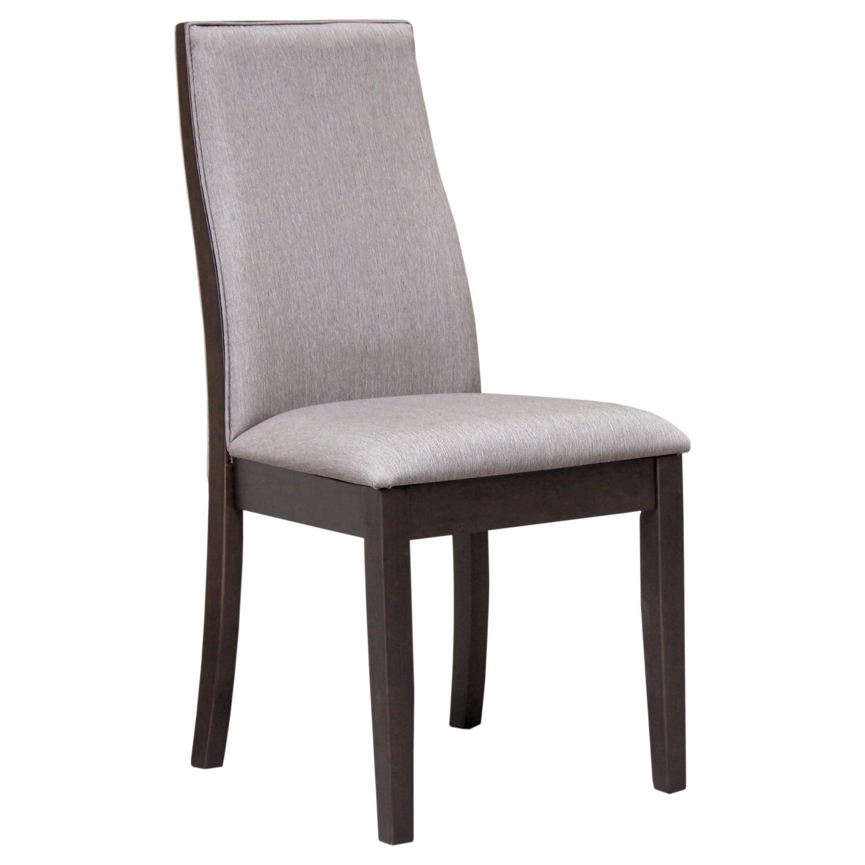 Spring Taupe Rectangular Dining Set close chair detail