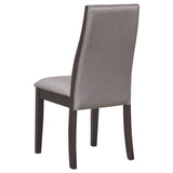 Spring Taupe Rectangular Dining Set room setting